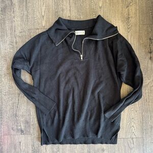 Abercrombie & Fitch Soft AF Collection 1/4 Zip Pullover- Medium